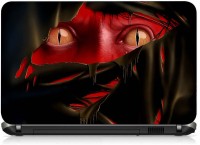 VI Collections RED FACE PRINTED VINYL Laptop Decal 15.6   Laptop Accessories  (VI Collections)
