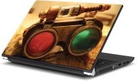 ezyPRNT Red & Green Binoculars (15 to 15.6 inch) Vinyl Laptop Decal 15   Laptop Accessories  (ezyPRNT)