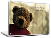Print Shapes I just wanna be your teddy bear Vinyl Laptop Decal 15.6   Laptop Accessories  (Print Shapes)