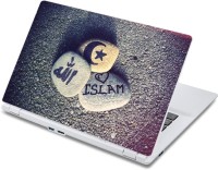 ezyPRNT Islamic Symbol (13 to 13.9 inch) Vinyl Laptop Decal 13   Laptop Accessories  (ezyPRNT)