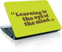 Shopmania Learning Mind Vinyl Laptop Decal 15.6   Laptop Accessories  (Shopmania)
