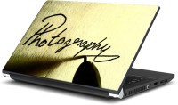 Rangeele Inkers Photography Text Vinyl Laptop Decal 15.6   Laptop Accessories  (Rangeele Inkers)
