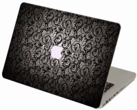 Theskinmantra Black Mystique Macbook 3m Bubble Free Vinyl Laptop Decal 13.3   Laptop Accessories  (Theskinmantra)