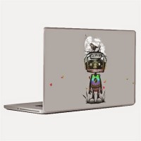 Theskinmantra Shattered TV Laptop Decal 13.3   Laptop Accessories  (Theskinmantra)
