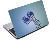 ezyPRNT The Young know Everything (14 to 14.9 inch) Vinyl Laptop Decal 14   Laptop Accessories  (ezyPRNT)