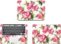 Swagsutra Red Roses Vinyl Laptop Decal 11   Laptop Accessories  (Swagsutra)