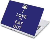 ezyPRNT love to eat you (13 inch) Vinyl Laptop Decal 13   Laptop Accessories  (ezyPRNT)