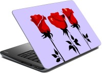 meSleep Red Rose Vinyl Laptop Decal 15.6   Laptop Accessories  (meSleep)