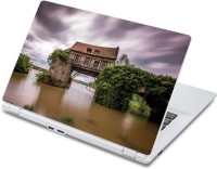 ezyPRNT House on the Bank (13 to 13.9 inch) Vinyl Laptop Decal 13   Laptop Accessories  (ezyPRNT)