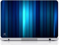 Finest Blue Verticle Lines Vinyl Laptop Decal 15.6   Laptop Accessories  (Finest)