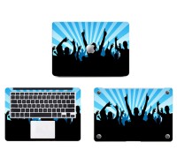 Swagsutra Party Timee Vinyl Laptop Decal 11   Laptop Accessories  (Swagsutra)
