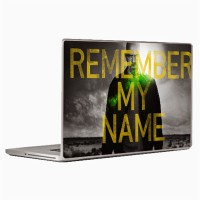Theskinmantra Remember My Name Universal Size Vinyl Laptop Decal 15.6   Laptop Accessories  (Theskinmantra)