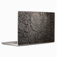 Theskinmantra Black Maze Laptop Decal 13.3   Laptop Accessories  (Theskinmantra)
