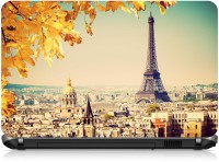 Box 18 Paris Eiffel On Background1499 Vinyl Laptop Decal 15.6   Laptop Accessories  (Box 18)