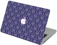 Theskinmantra Floral Blue Laptop Skin For Apple Macbook Air 11 Inch Vinyl Laptop Decal 11   Laptop Accessories  (Theskinmantra)