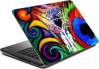 meSleep Multi Colour Vinyl Laptop Decal 15.1   Laptop Accessories  (meSleep)