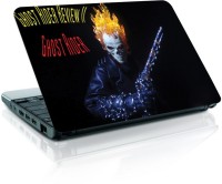 Shopmania Bruning Skull Vinyl Laptop Decal 15.6   Laptop Accessories  (Shopmania)