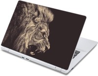 ezyPRNT lion black and white shetch (13 inch) Vinyl Laptop Decal 13   Laptop Accessories  (ezyPRNT)