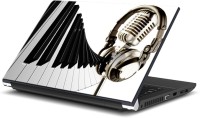 ezyPRNT Vocal Music and Mike E (15 to 15.6 inch) Vinyl Laptop Decal 15   Laptop Accessories  (ezyPRNT)