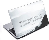 ezyPRNT Take Decision Motivation Quote (14 to 14.9 inch) Vinyl Laptop Decal 14   Laptop Accessories  (ezyPRNT)