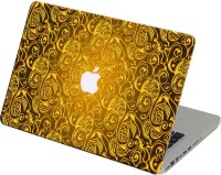 Theskinmantra Golden Rose Vinyl Laptop Decal 11   Laptop Accessories  (Theskinmantra)