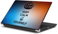ezyPRNT Keep Calm and Be Yourself (14 to 14.9 inch) Vinyl Laptop Decal 14   Laptop Accessories  (ezyPRNT)