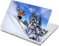 View ezyPRNT Snow Skiing Adventure Sports Nature (13 to 13.9 inch) Vinyl Laptop Decal 13 Laptop Accessories Price Online(ezyPRNT)
