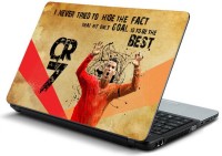 ezyPRNT Cristiano Ronaldo Football Player LS00000480 Vinyl Laptop Decal 15.6   Laptop Accessories  (ezyPRNT)