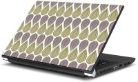 ezyPRNT Green Brown Drops Vinyl Laptop Decal 15   Laptop Accessories  (ezyPRNT)