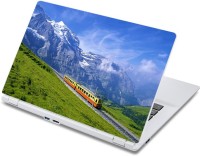 ezyPRNT The Snow Valley Train (13 to 13.9 inch) Vinyl Laptop Decal 13   Laptop Accessories  (ezyPRNT)