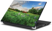 ezyPRNT The Green Land Blue Sky Landscape Nature (15 to 15.6 inch) Vinyl Laptop Decal 15   Laptop Accessories  (ezyPRNT)