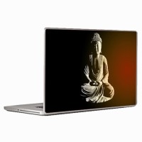 Theskinmantra Buddha Peace Laptop Decal 14.1   Laptop Accessories  (Theskinmantra)