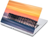 ezyPRNT Time Pass Over The Sea (13 to 13.9 inch) Vinyl Laptop Decal 13   Laptop Accessories  (ezyPRNT)