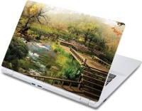 ezyPRNT The Beautiful Park Nature (13 to 13.9 inch) Vinyl Laptop Decal 13   Laptop Accessories  (ezyPRNT)