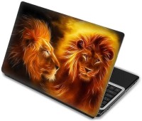 Shopmania Abstract lion Vinyl Laptop Decal 15.6   Laptop Accessories  (Shopmania)