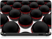 VI Collections BLACK BALLS pvc Laptop Decal 15.6   Laptop Accessories  (VI Collections)