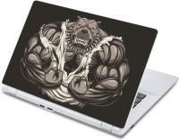 ezyPRNT Cartoon Muscular Dog (13 to 13.9 inch) Vinyl Laptop Decal 13   Laptop Accessories  (ezyPRNT)