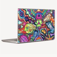 Theskinmantra Pschedllic Chaos 3M Laptop Decal 13.3   Laptop Accessories  (Theskinmantra)