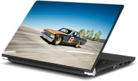 ezyPRNT Classic Car with Modern Speed (13 to 13.9 inch) Vinyl Laptop Decal 13   Laptop Accessories  (ezyPRNT)
