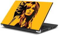ezyPRNT Beautiful woman and Girly V (15 to 15.6 inch) Vinyl Laptop Decal 15   Laptop Accessories  (ezyPRNT)