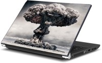 Dadlace Atom Mushroom Cloud Vinyl Laptop Decal 14.1   Laptop Accessories  (Dadlace)