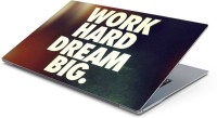 View Lovely Collection Work Hard Vinyl Laptop Decal 15.6 Laptop Accessories Price Online(Lovely Collection)