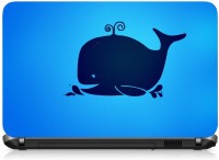 VI Collections BLUE WHALE PRINTED VINYL Laptop Decal 15.6   Laptop Accessories  (VI Collections)
