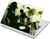 ezyPRNT Guitarist and Musicians A (13 to 13.9 inch) Vinyl Laptop Decal 13   Laptop Accessories  (ezyPRNT)