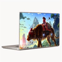 Theskinmantra Lion Princess Laptop Decal 13.3   Laptop Accessories  (Theskinmantra)
