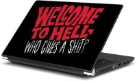 ezyPRNT welcome to hell (15 inch) Vinyl Laptop Decal 15   Laptop Accessories  (ezyPRNT)