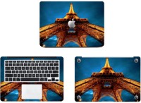 Swagsutra Eiffel Bottom Up SKIN/DECAL Vinyl Laptop Decal 13   Laptop Accessories  (Swagsutra)