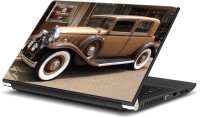 ezyPRNT Vintage Brown Jeep (15 to 15.6 inch) Vinyl Laptop Decal 15   Laptop Accessories  (ezyPRNT)