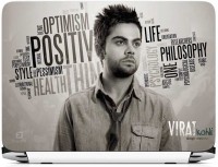 FineArts Virat Kohli Positive Life Vinyl Laptop Decal 15.6   Laptop Accessories  (FineArts)