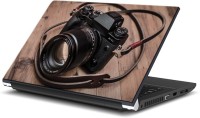ezyPRNT Beautiful Camera on Wood (15 to 15.6 inch) Vinyl Laptop Decal 15   Laptop Accessories  (ezyPRNT)